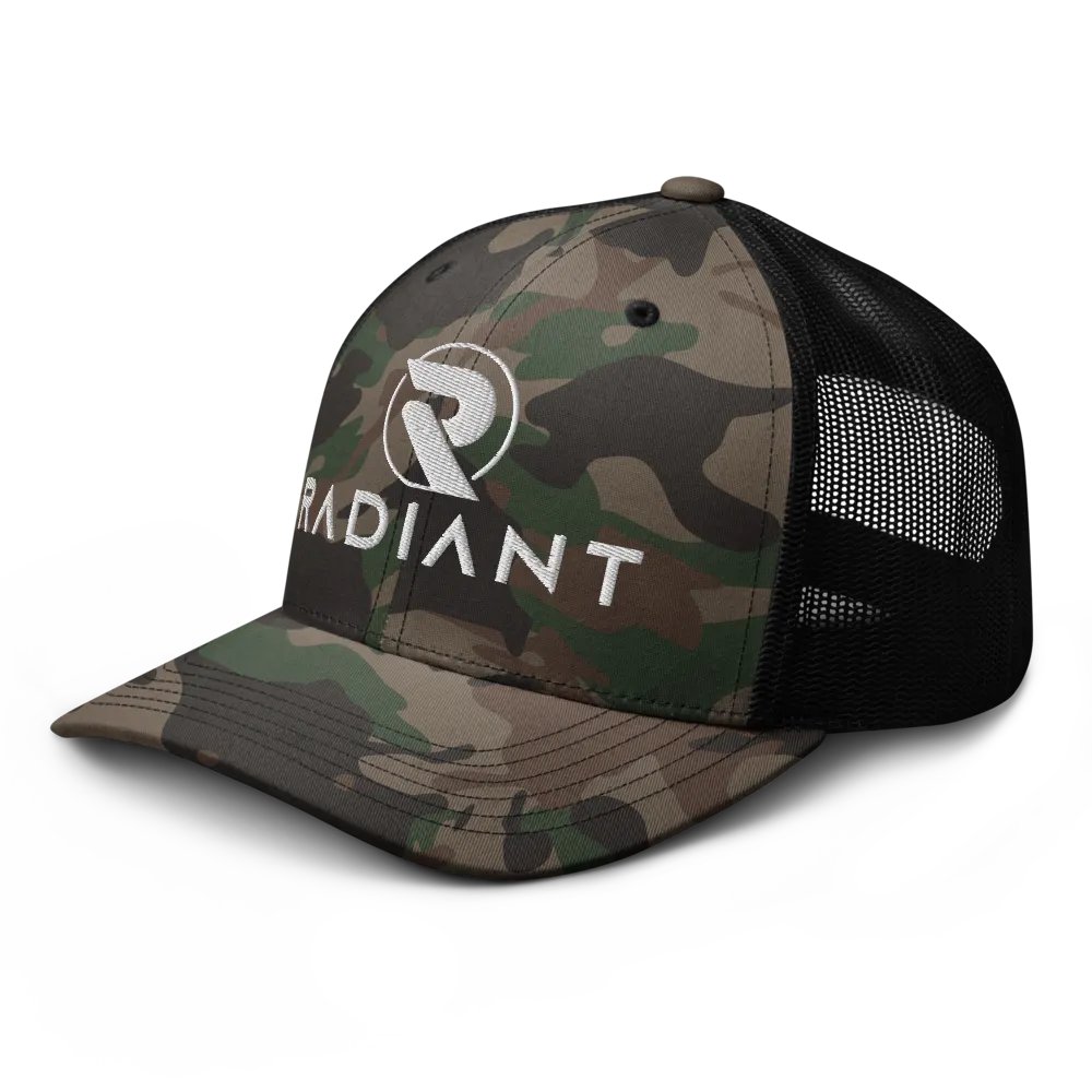 A Radiant Camo Trucker Hat product image (2)