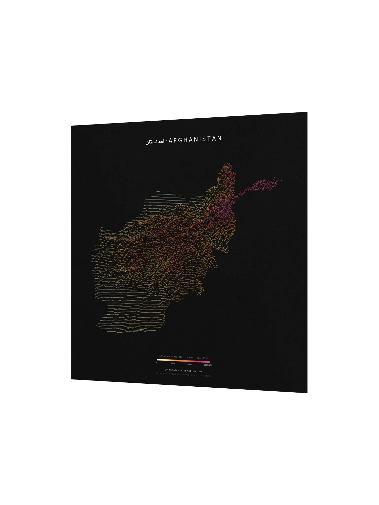 Ridgeline Poster - Afghanistan product image (2)