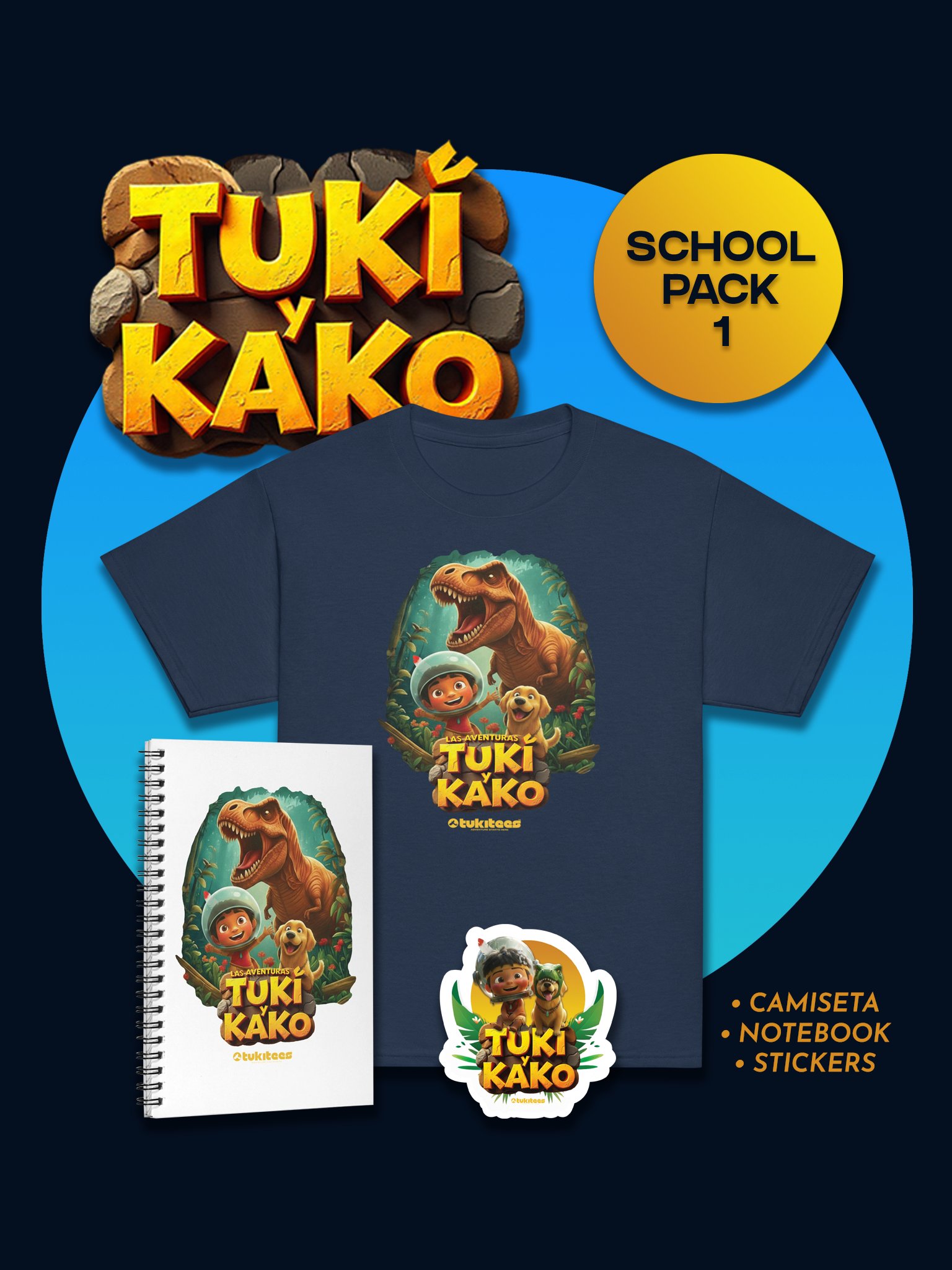TUKI Y KAKO School Pack product image (1)