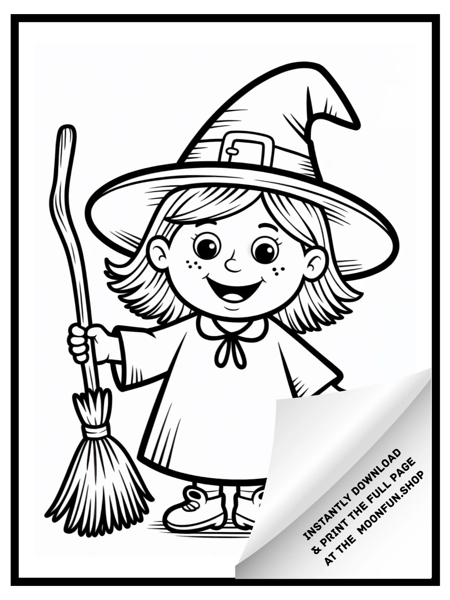 👻 150 Fun & Spooky Halloween Coloring Pages for Kids product image (3)