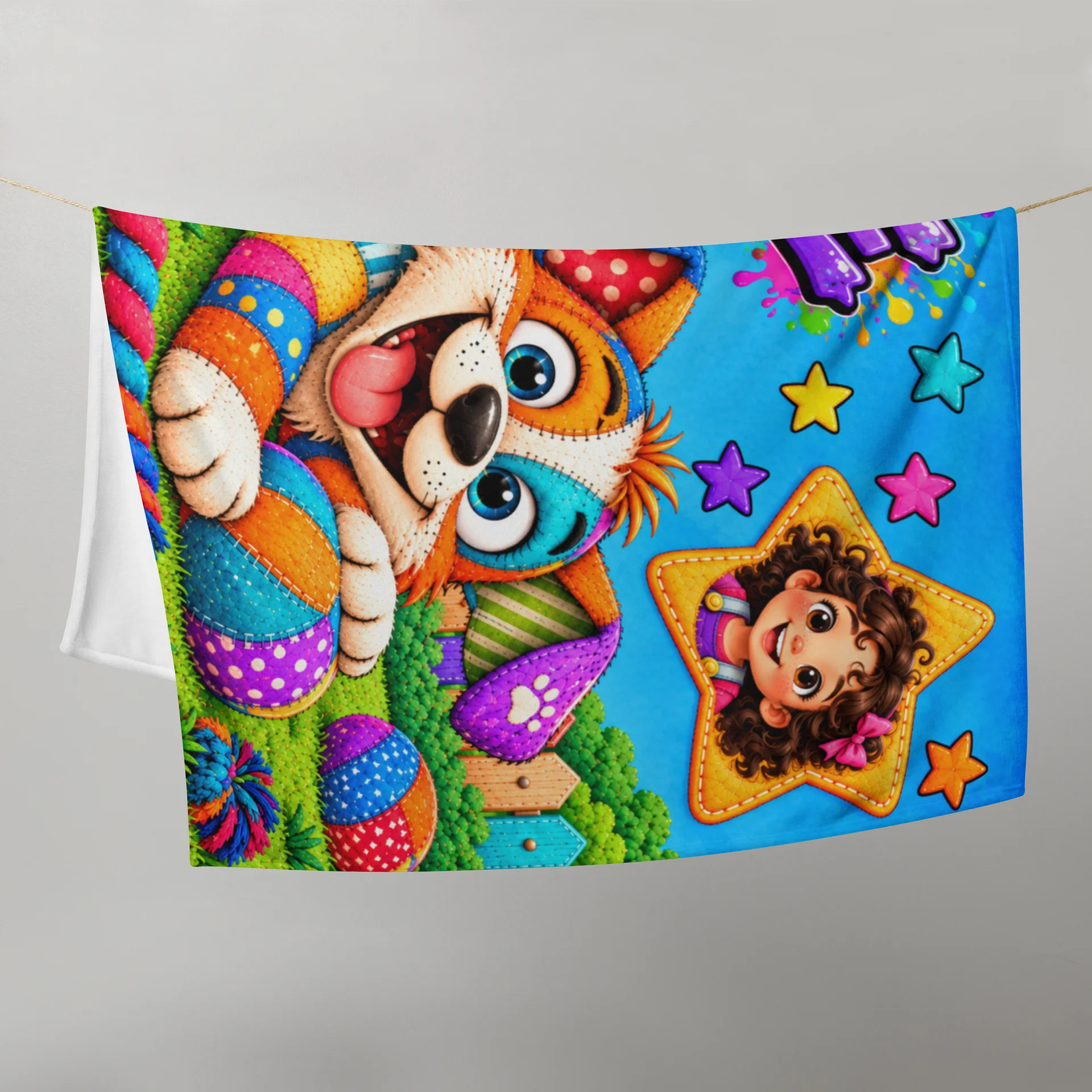DOLLY LE PETIT CHIEN : PLAID PERSONNALISABLE product image (6)