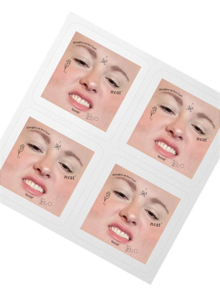 Ruble the Inked | NEAT Merch Stickers product image (2)