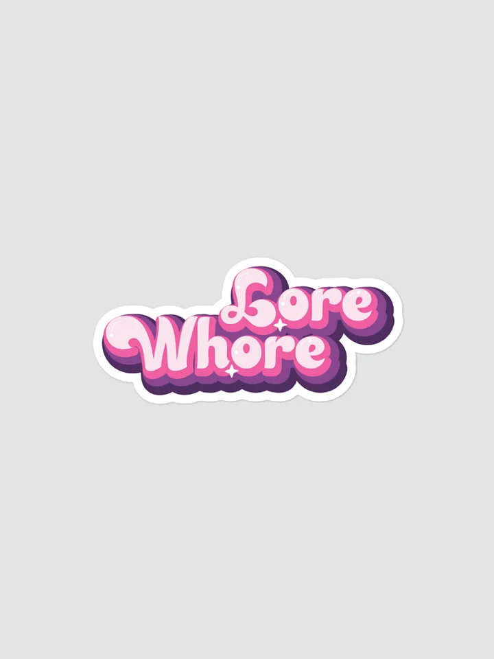 Lore Whore Sticker product image (1)