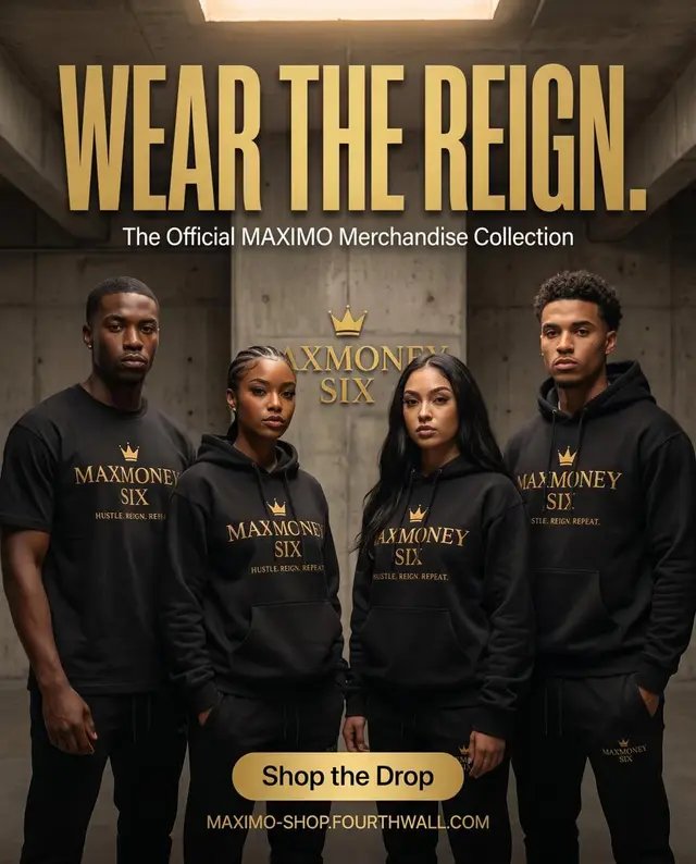 Level up your style with the exclusive MAXIMO apparel collection. Shop quality streetwear now! #MAXMONEYSIX