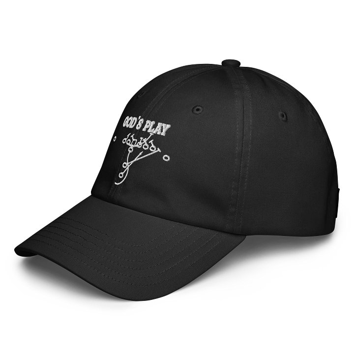 God's Play White Embroidering Under Armour Dad's Cap product image (2)
