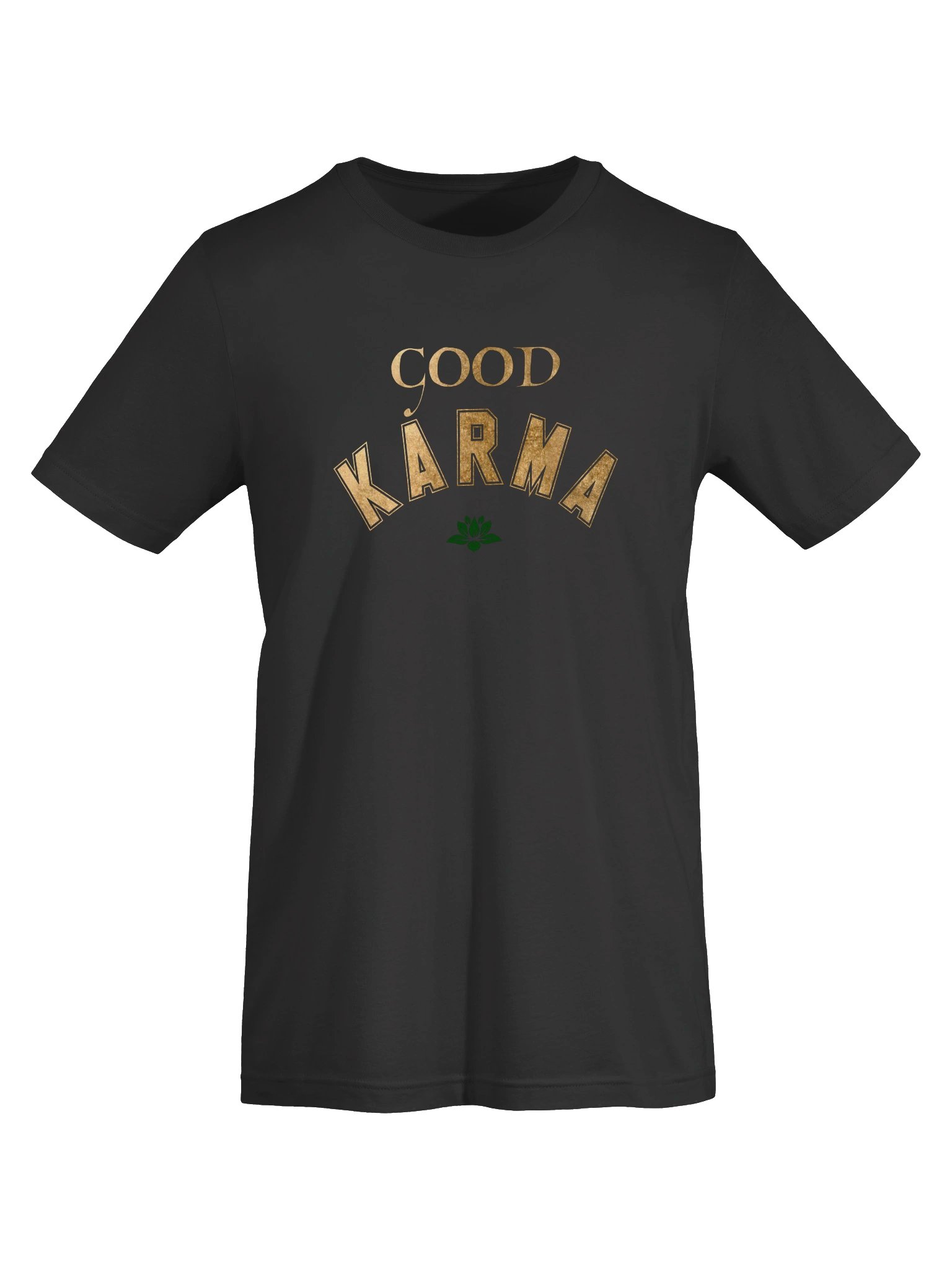 Good Karma Gold Lotus Tee product image (25)