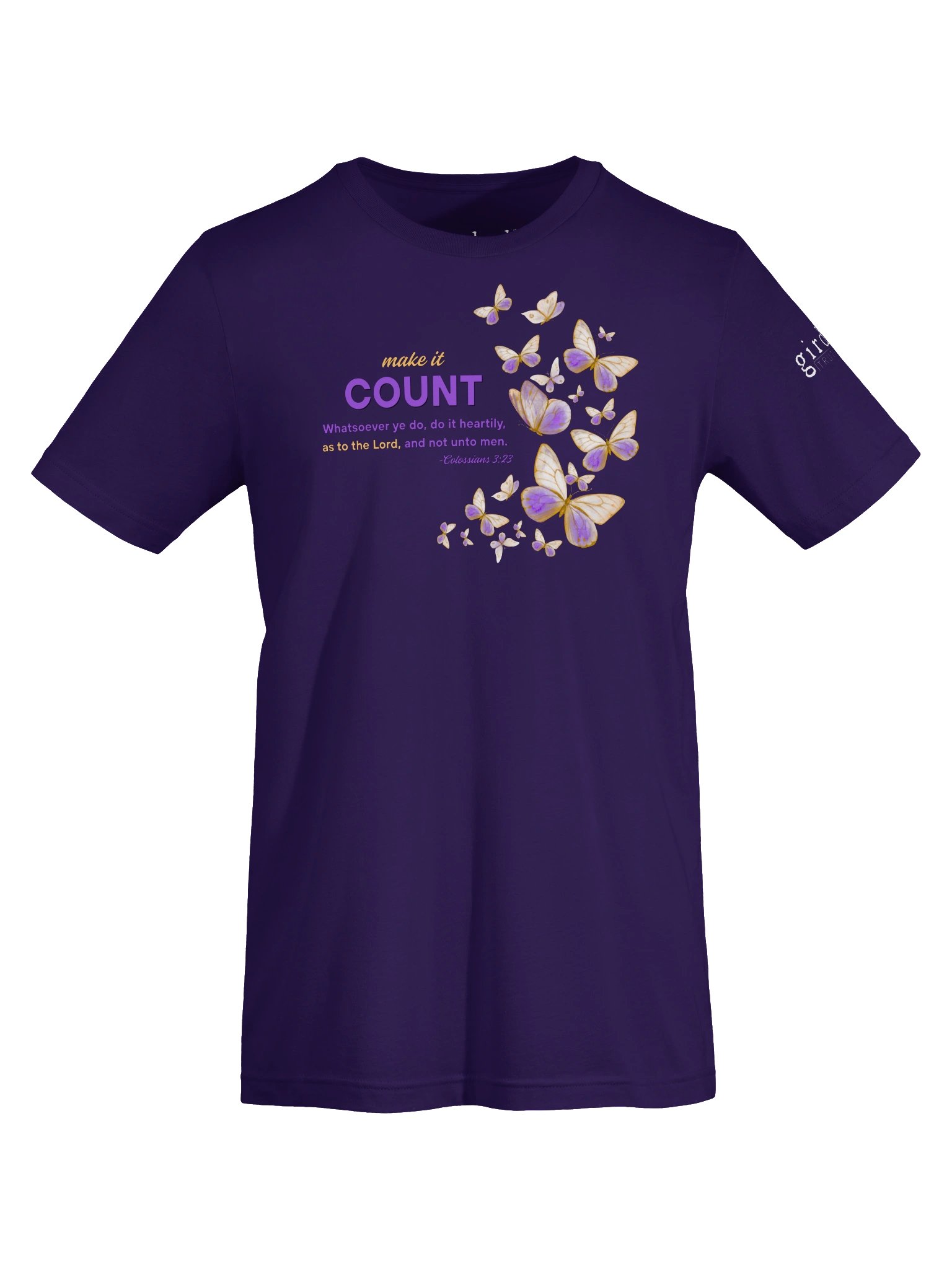 Make It Count Colossians 3:23 Tee product image (5)