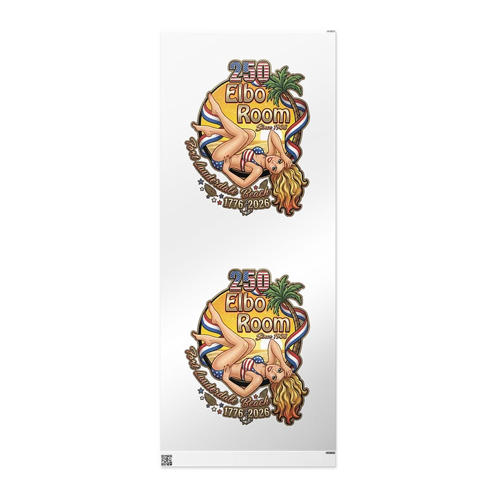 Elbo Room 250th Anniversary Commemorative Wrapping Paper product image (3)
