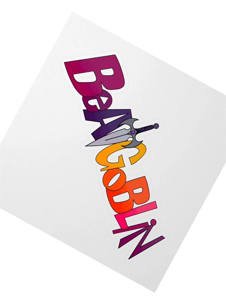 Beat Goblin logo sticker product image (2)