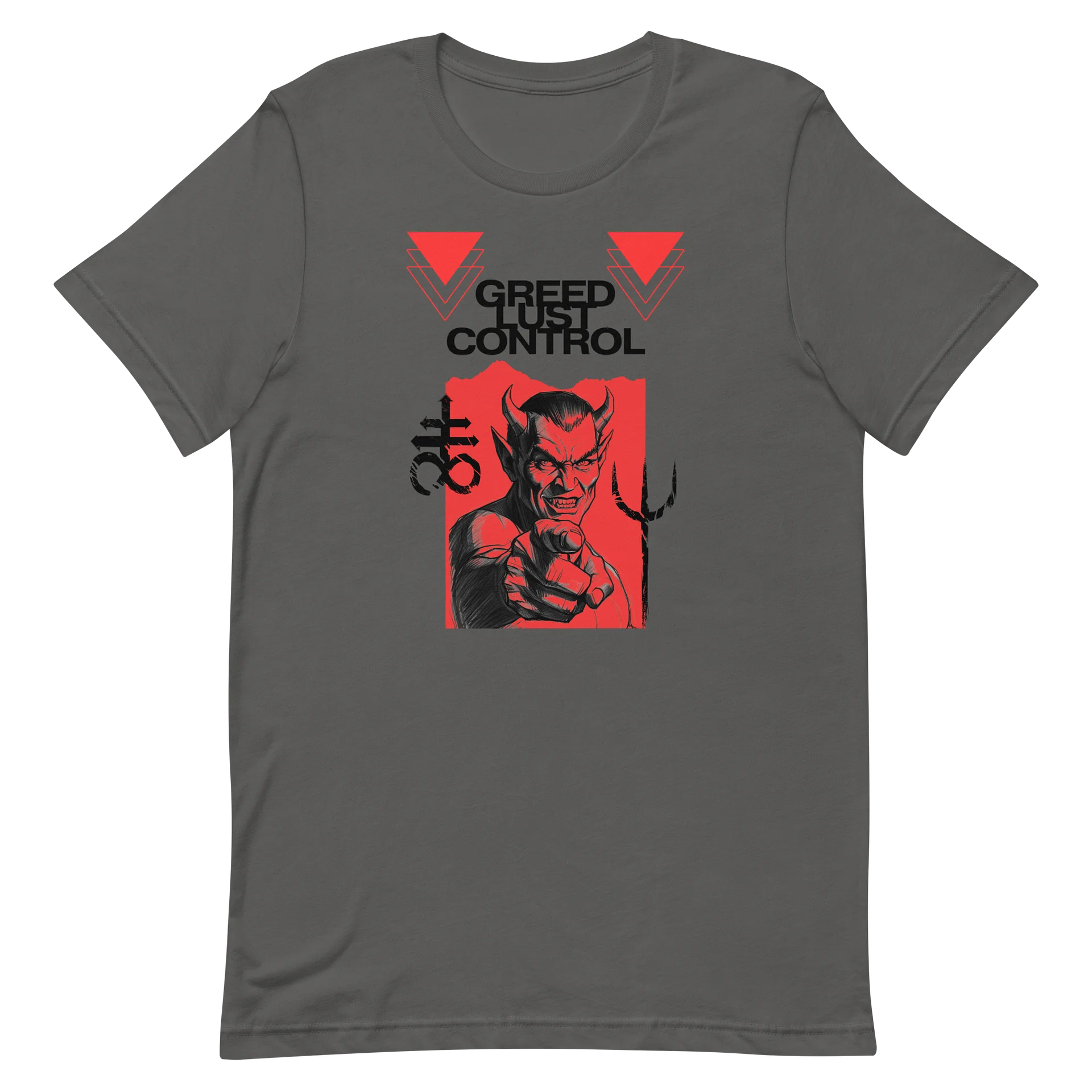 Greed Lust Control Graphic Tee product image (2)