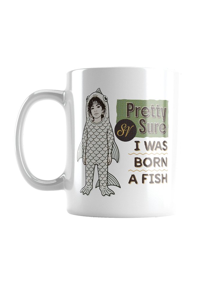 Born A Fish Mug product image (1)