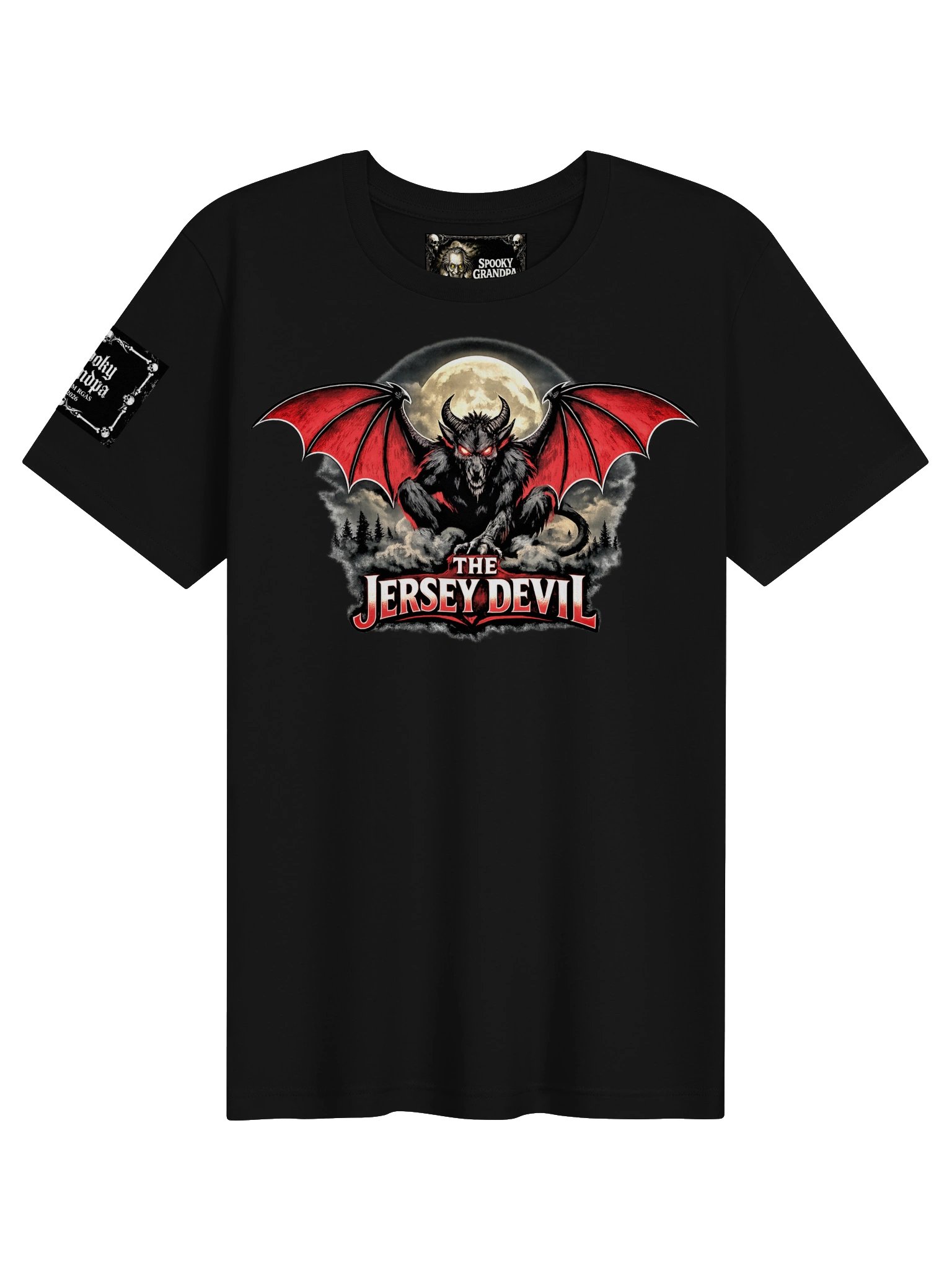 The 13th Child: Jersey Devil Premium Tee — Black product image (2)