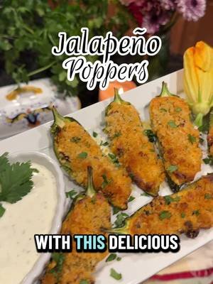 Besties, you NEED this recipe for Jalapeño Poppers. 😍 I harvested a ton of jalapeños in my garden this weekend and whipped up this tasty little appetizer.  Grocery partner: @Kroger (which also carries jalapeño plants if you want to grow your own!) Stuffed with cream cheese, cheddar cheese, crispy bacon, chives, and smoked paprika and topped with buttery breadcrumbs, you’ll want to make this quick appetizer again and again. 😋 #jalapenos #jalapenopoppers #appetizers #gardenrecipes #homegrown 