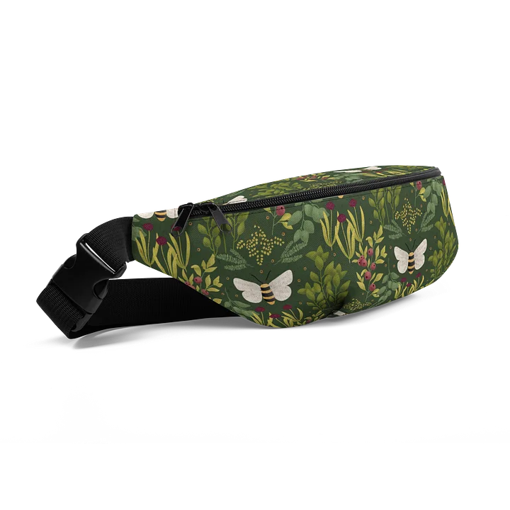 Bees and Foliage Canvas Fanny Pack product image (2)