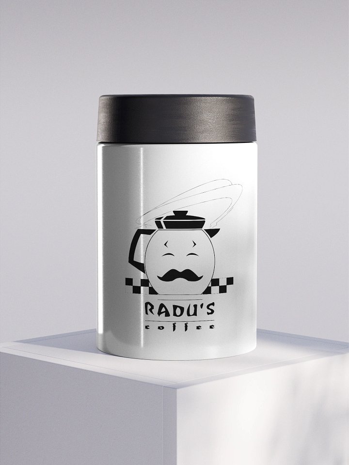 Radu's Coffee | Stainless Steel Koozie by Spoke product image (1)