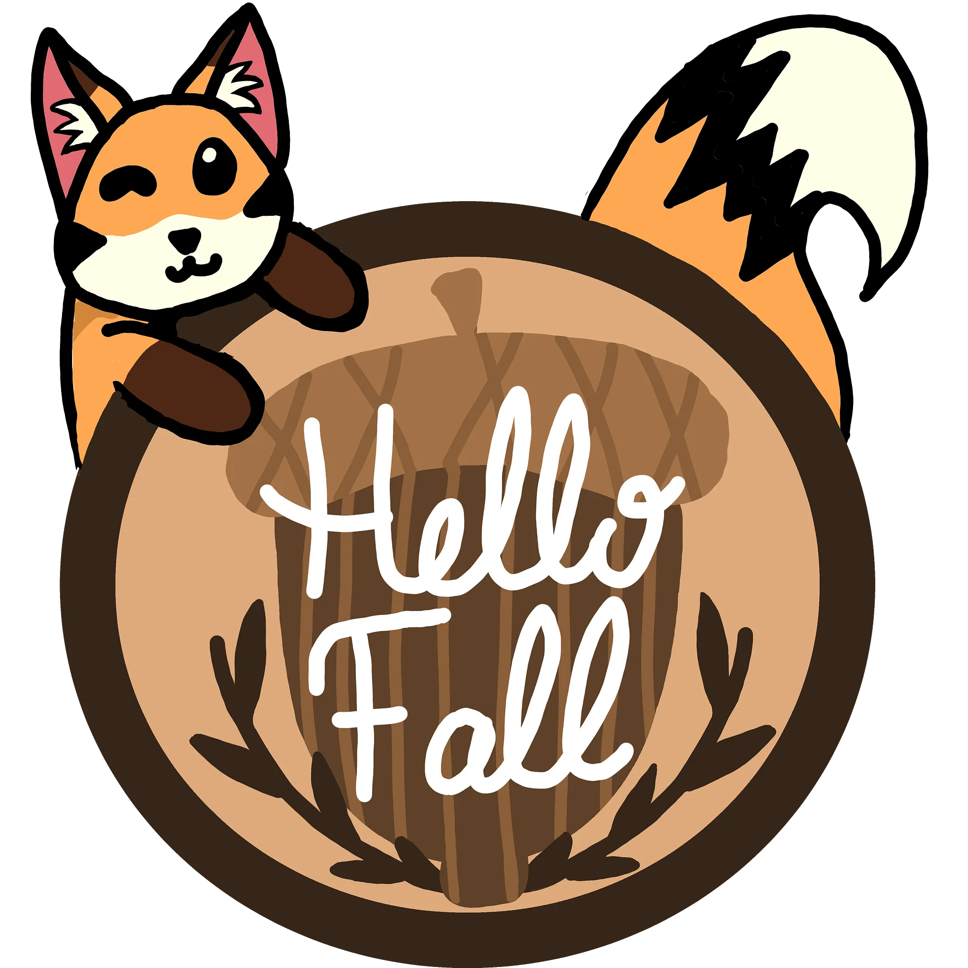Fall - Acorn Sticker product image (1)