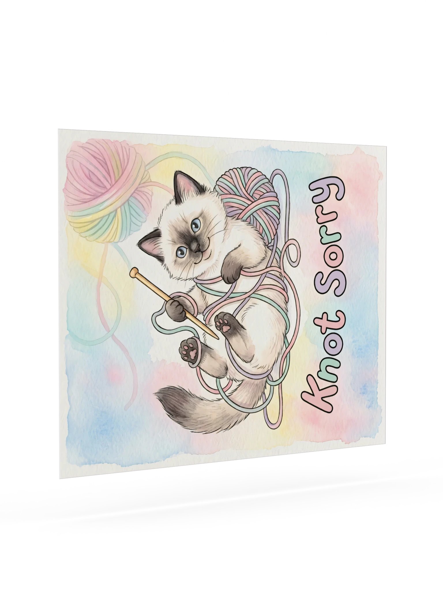 Yarn Tangle Birman Poster product image (21)
