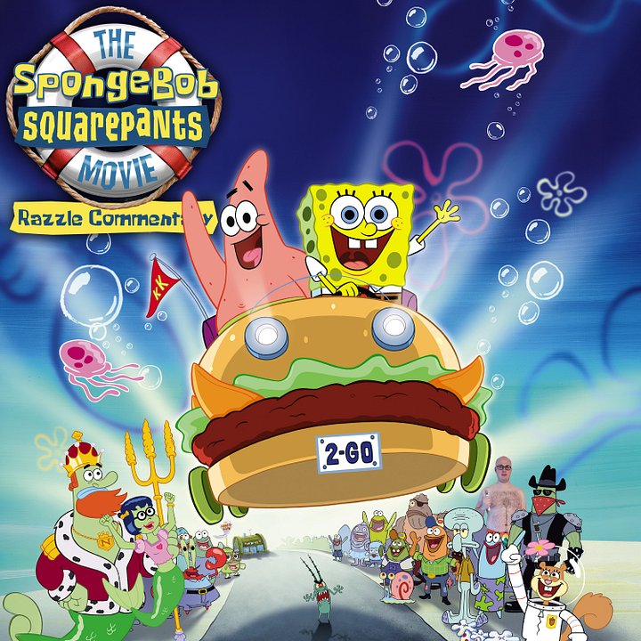 The Spongebob Squarepants Movie (2004) - RAZZLE Commentary Full Audio Track product image (1)