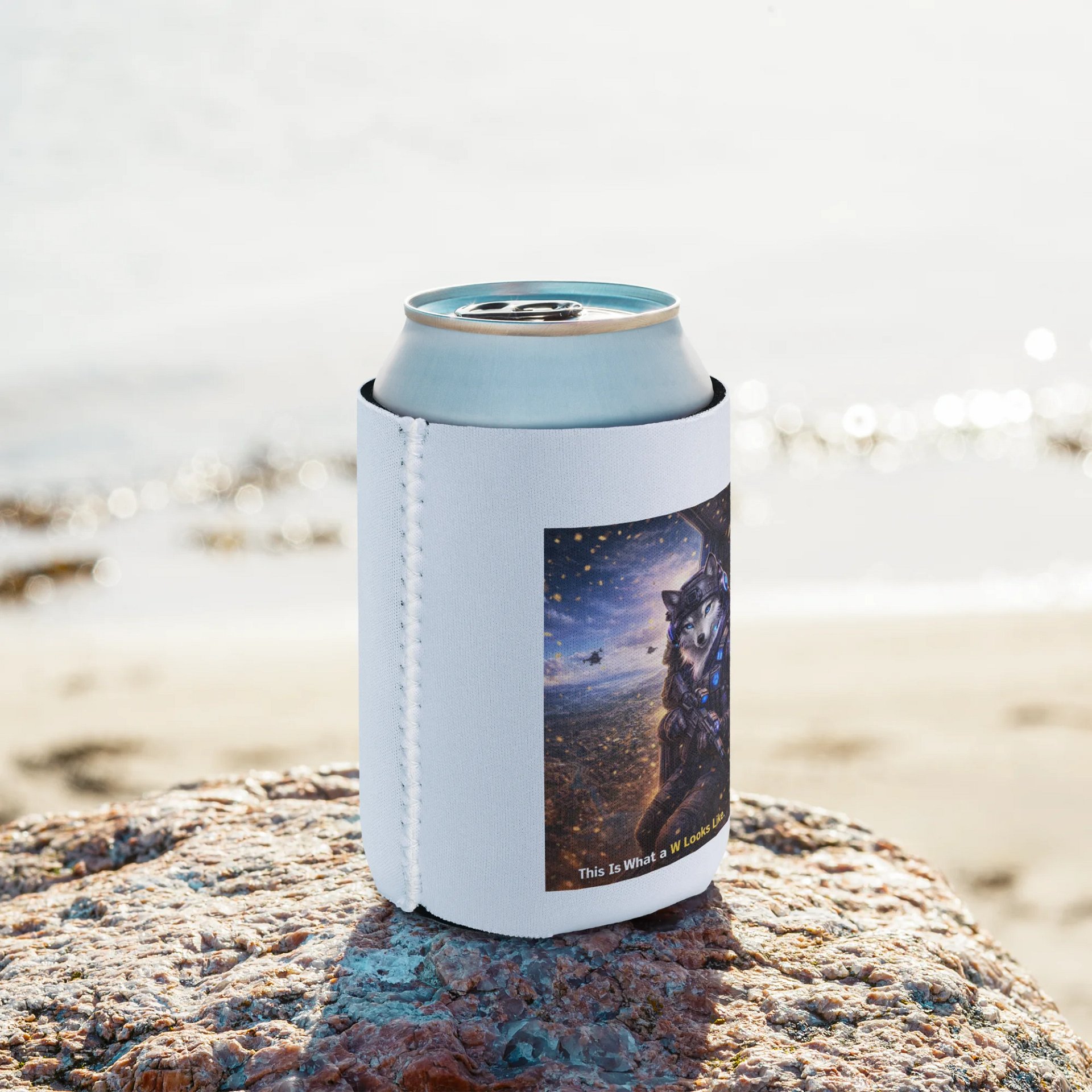 Tactical Wolf Can Cooler product image (9)