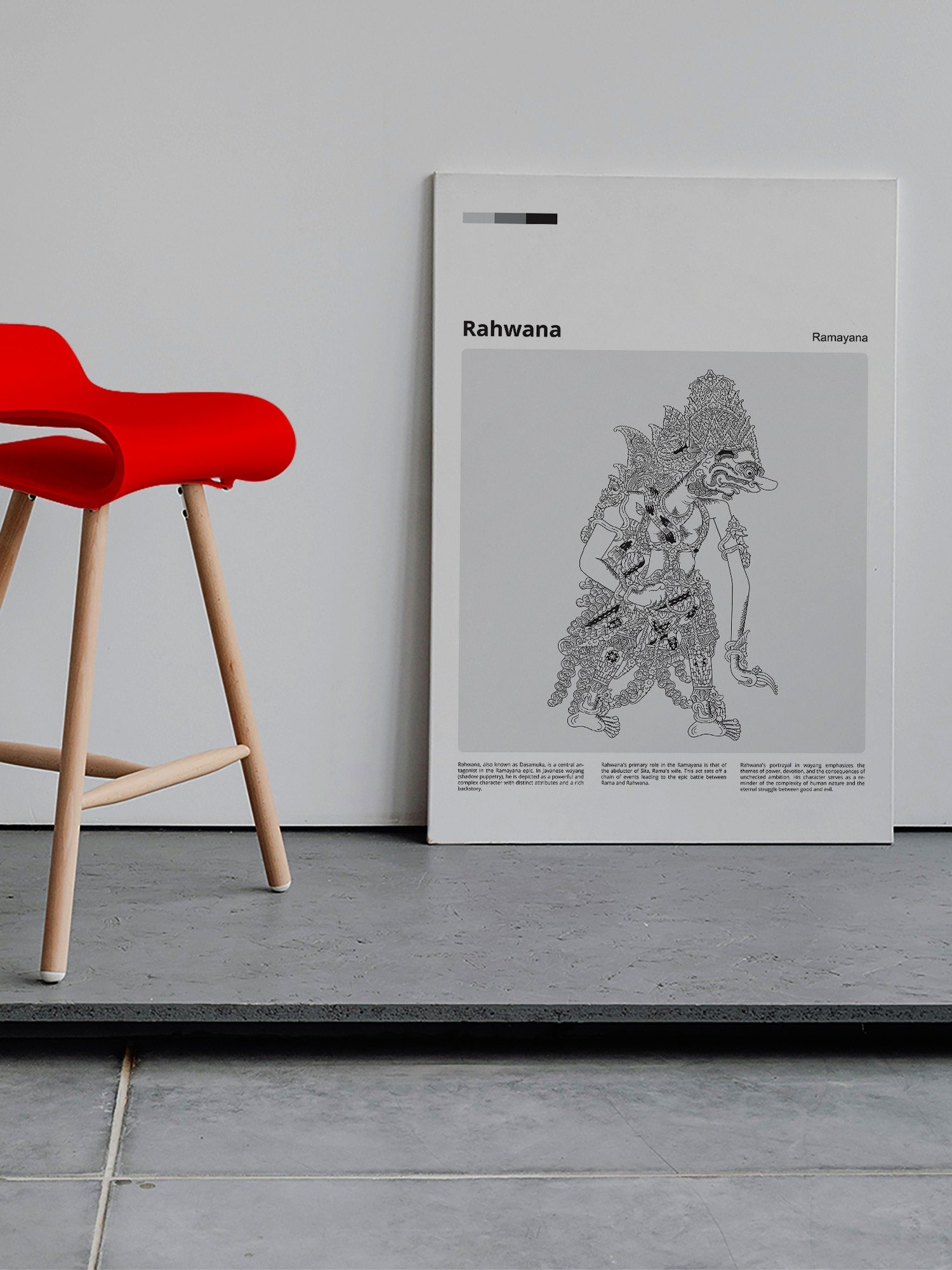 Wayang Rahwana 3 : 4 product image (3)