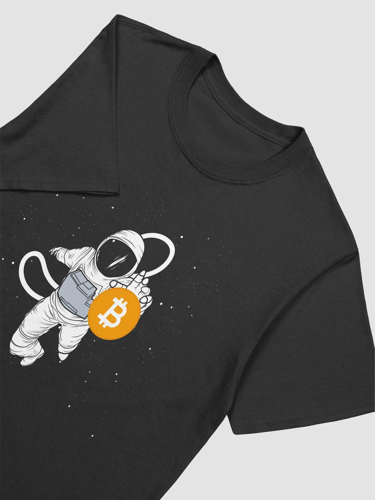 Pixelated Bitcoin Enthusiast T-Shirt product image (3)