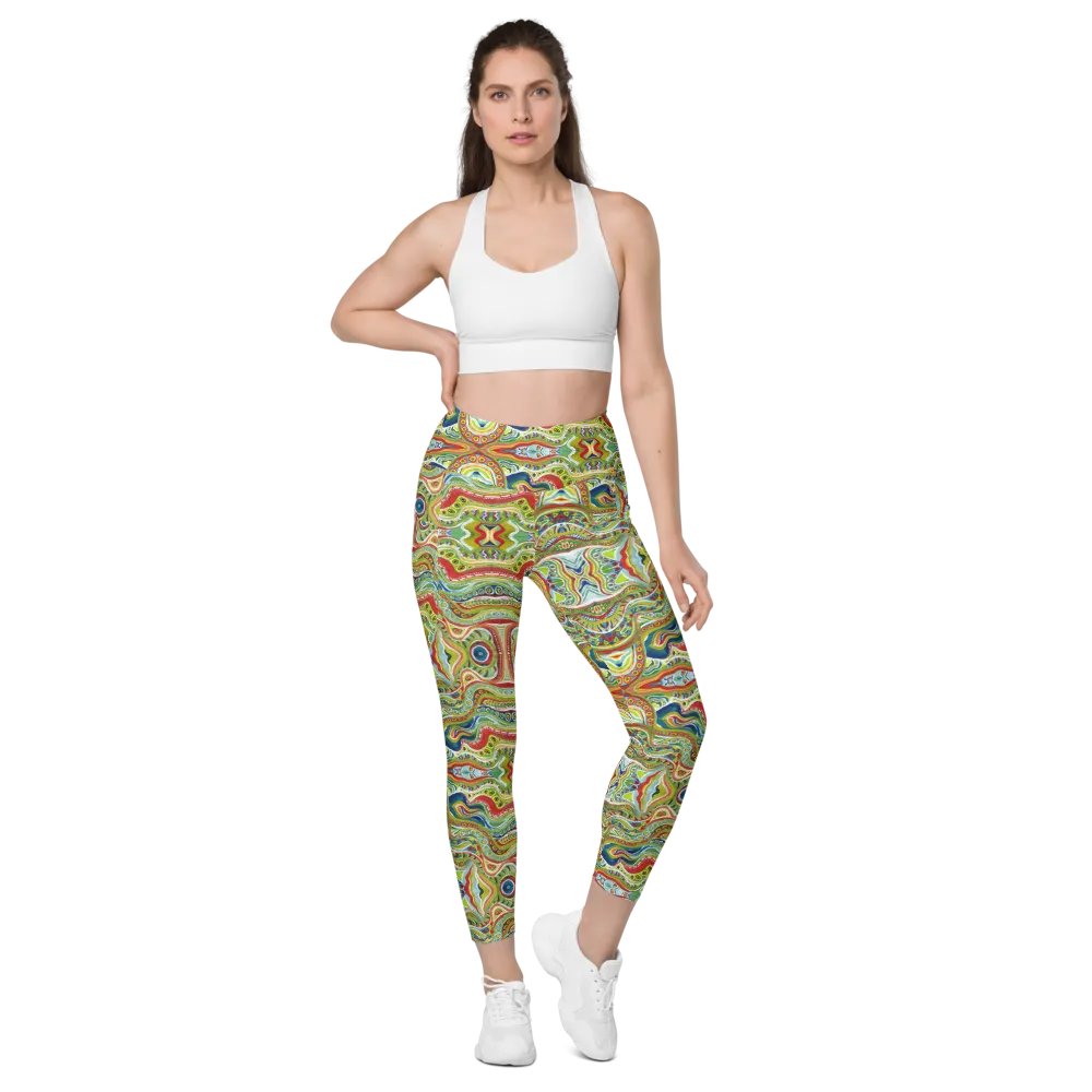 MALICIOUS FACES - LEGGINGS (WITH POCKETS!) product image (2)