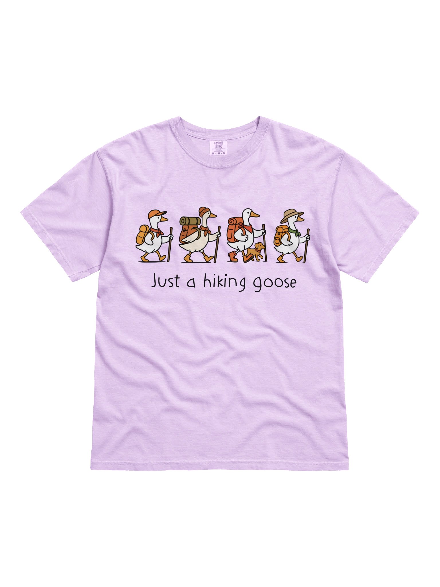 Just a Hiking Goose Shirt – Funny Goose Hiker T-Shirt product image (7)