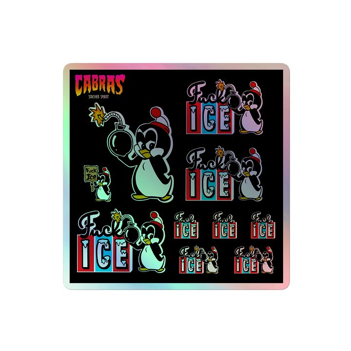 FICE HOLO STICKER SHEET product image (2)