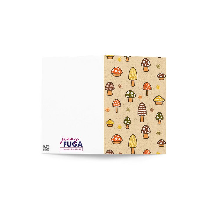 1970s Retro Mushrooms Greeting Card product image (2)