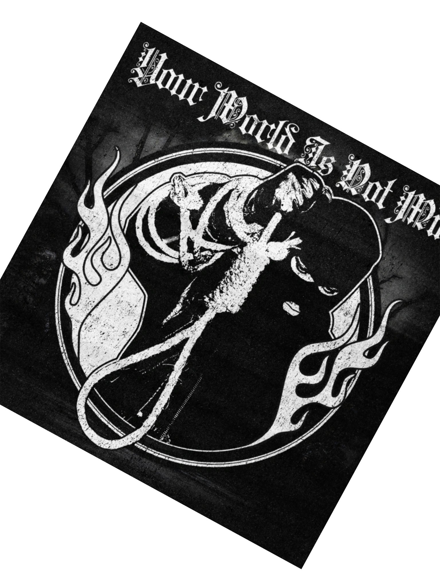 YOUR WORLD IS NOT MINE STICKER product image (4)