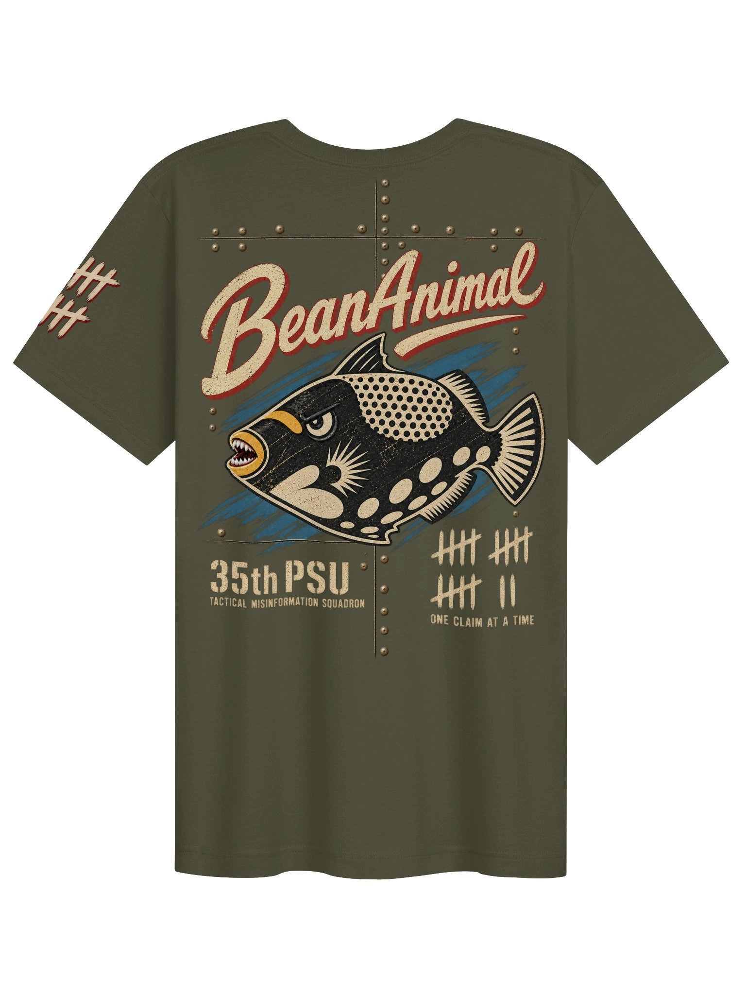 BeanAnimal 35th PSU Tactical Misinformation Squadron Tee product image (2)