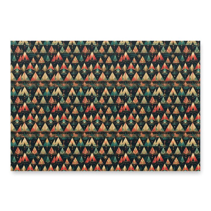 Christmas Trees Abstract Holiday wrapping paper product image (1)
