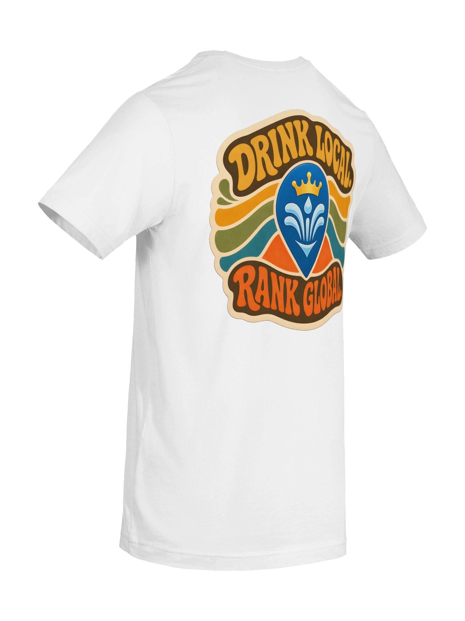 FountainRank "Drink Local, Rate Global" Shirt product image (9)