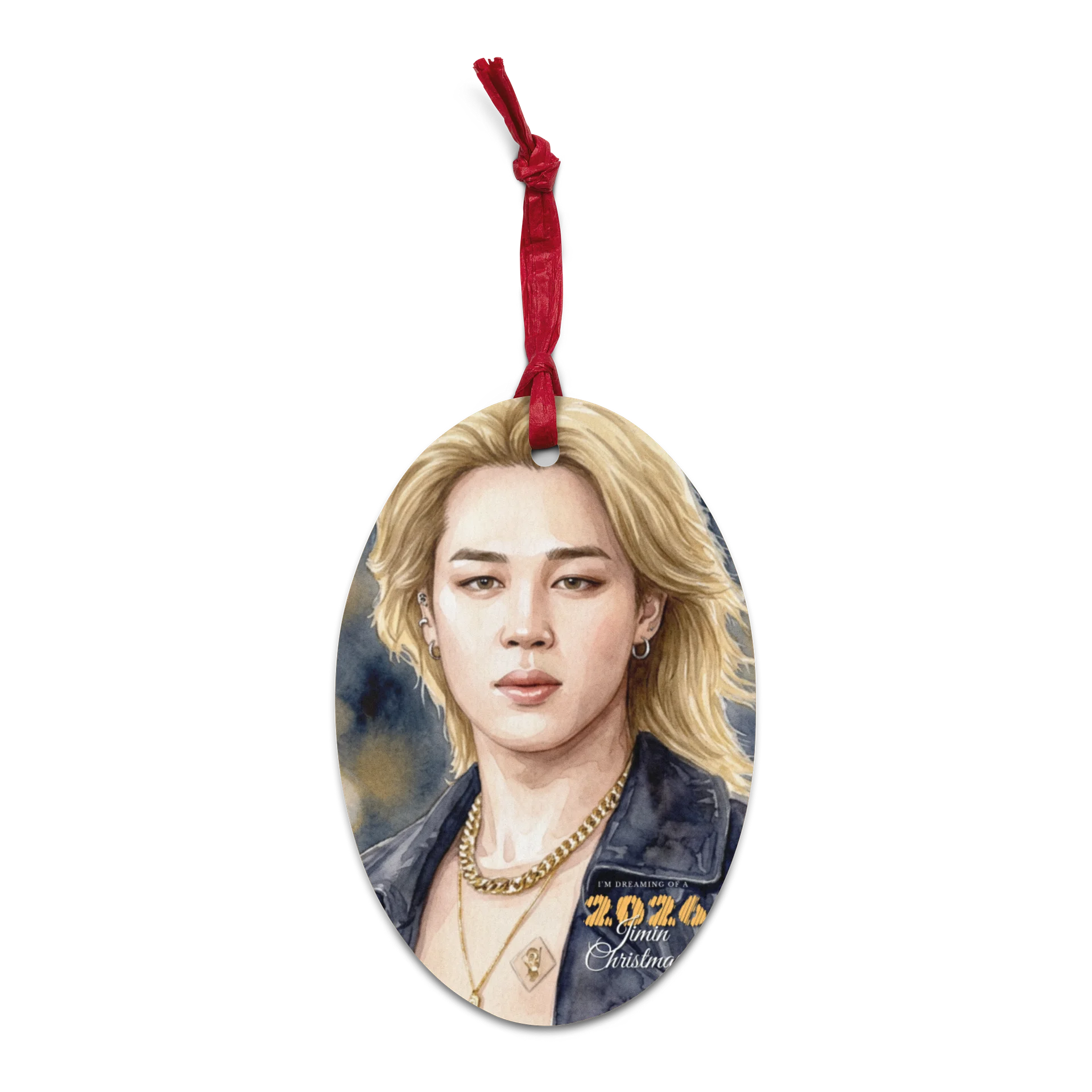 Jiminie Portrait Christmas Ornament product image (1)