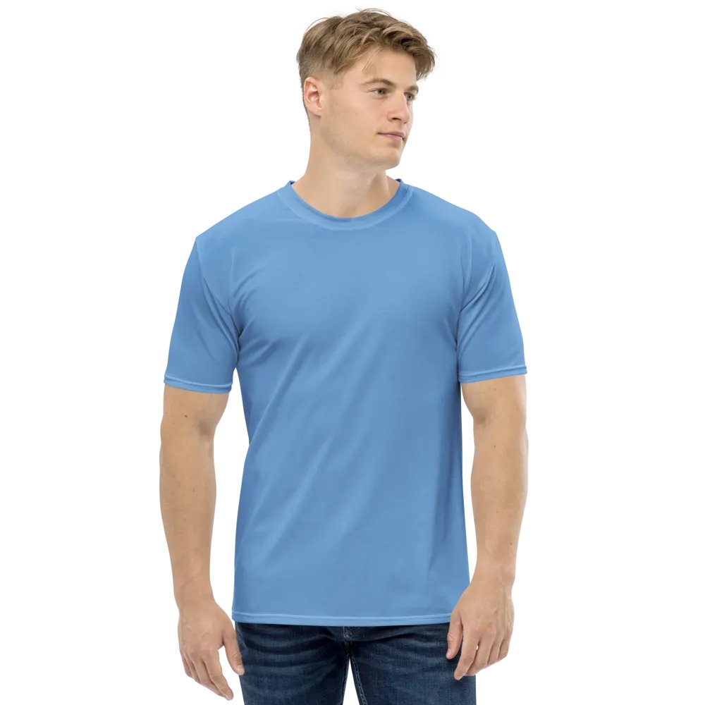 Blue Crew Neck T-Shirt product image (6)