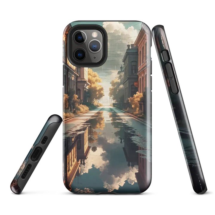 Rainy Day Reflections iPhone Case product image (2)