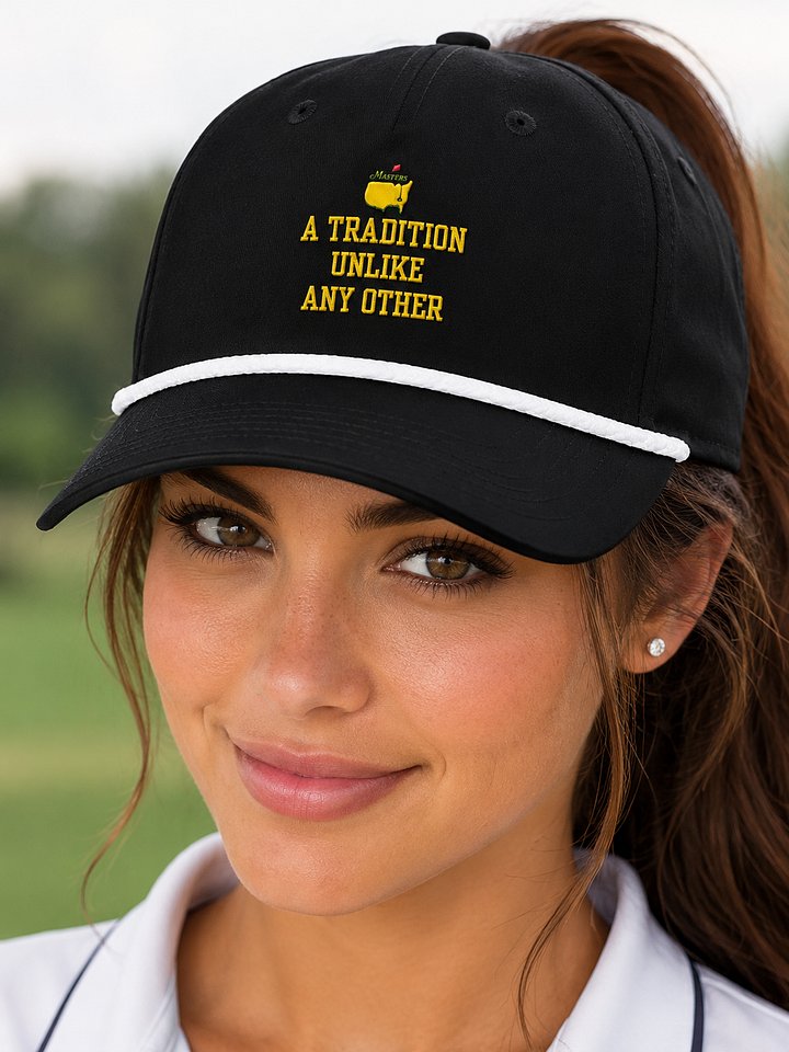 Embroidered Tradition Unlike Any Other Golf Rope Hat | Retro Masters 2026 Snapback product image (1)