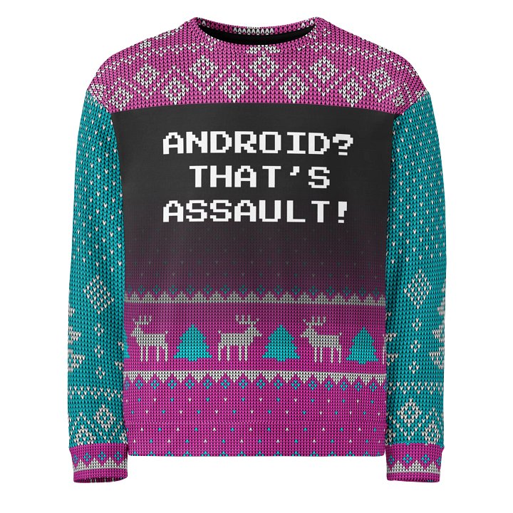 Miss Shorty Xmas Sweater - Android Assault product image (1)