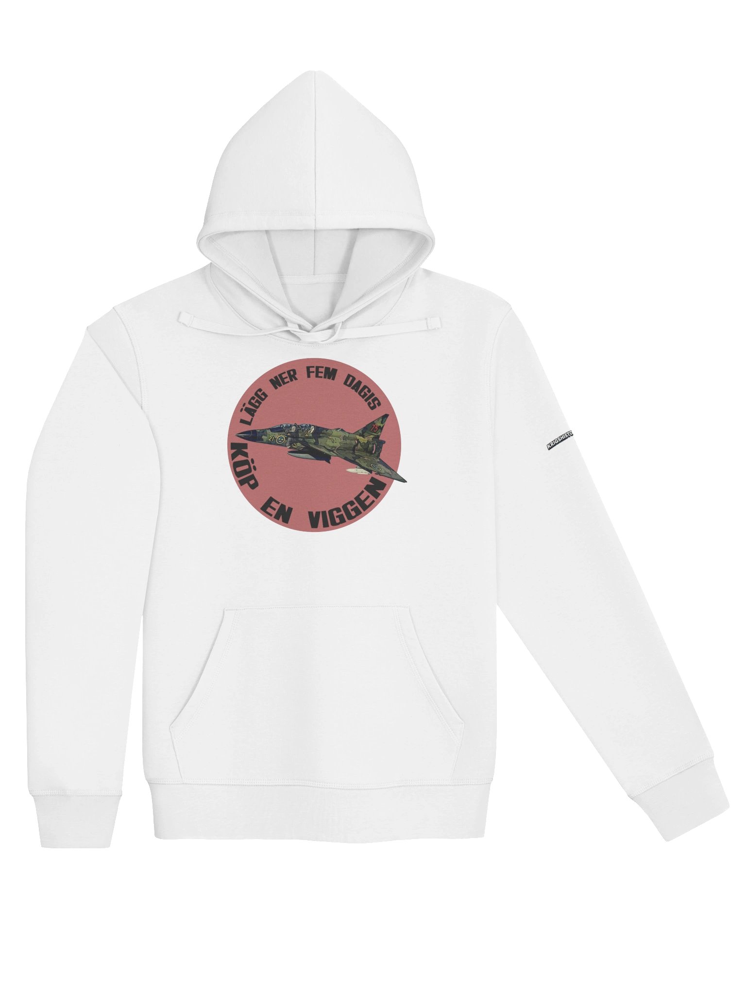 Lägg ner fem dagis - köp en Viggen (Organic Premium Hoodie) product image (3)