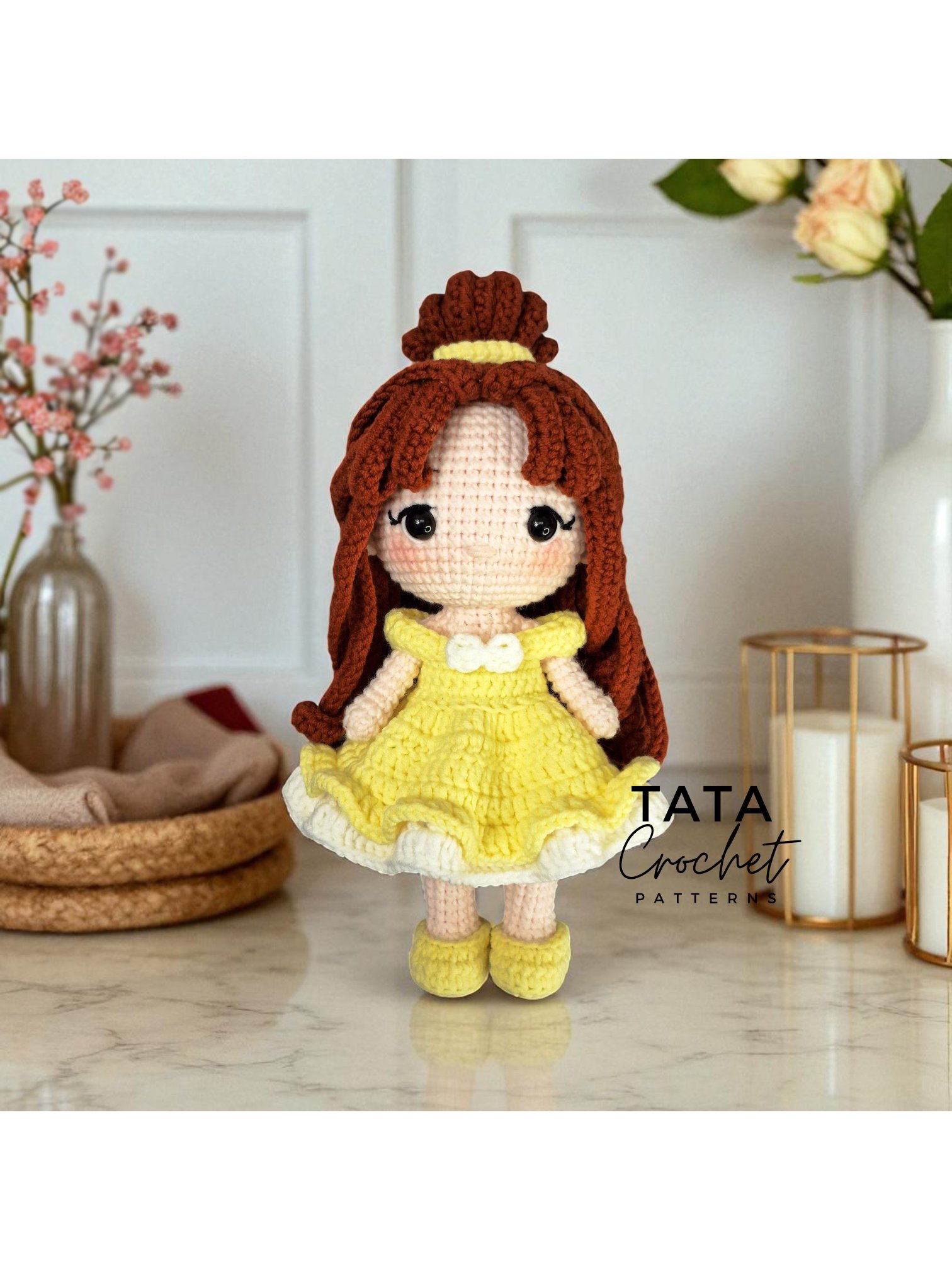 PDF -♡- Doll Dress Up & Transformation -♡- Princess Amigurumi Crochet Pattern product image (1)