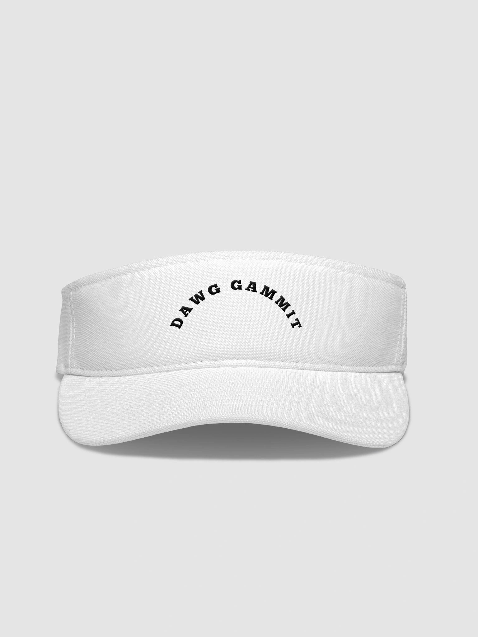 DAWG GAMMIT™ White Visor Embroidery product image (1)
