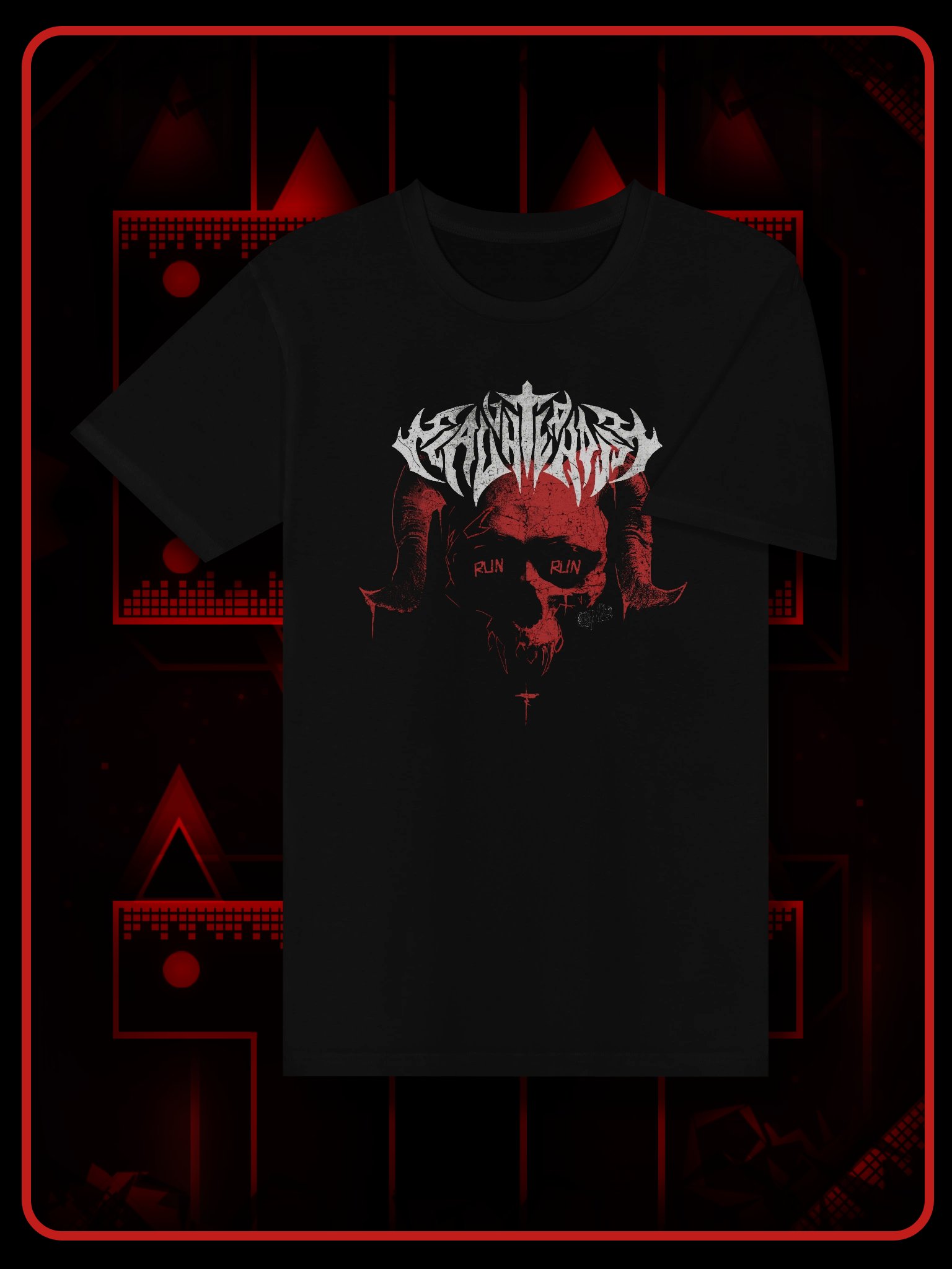 SLAUGHTERHOUSE Skull T-Shirt (Red Edition) product image (3)