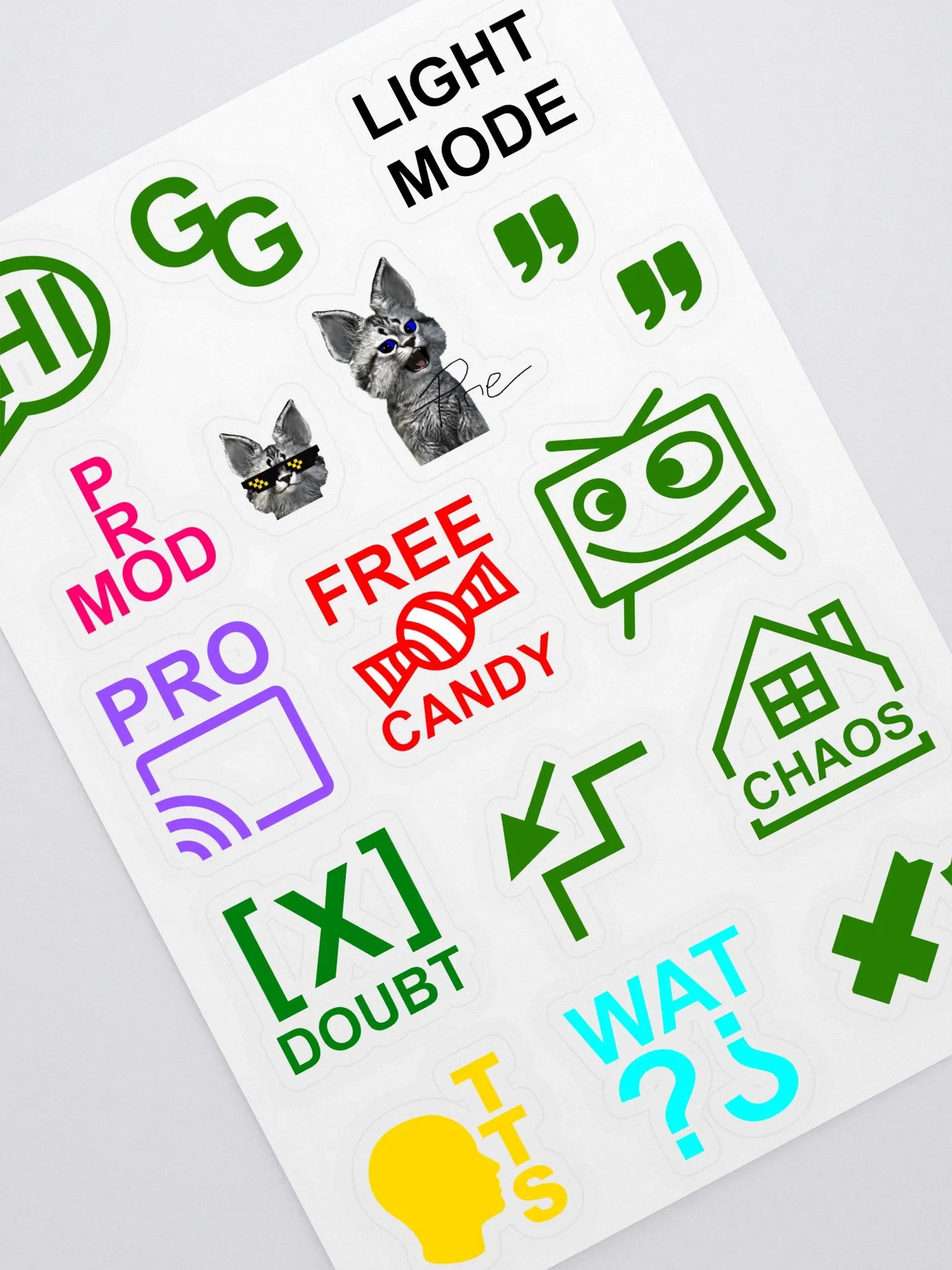 PineBranch Chaos stickers product image (2)