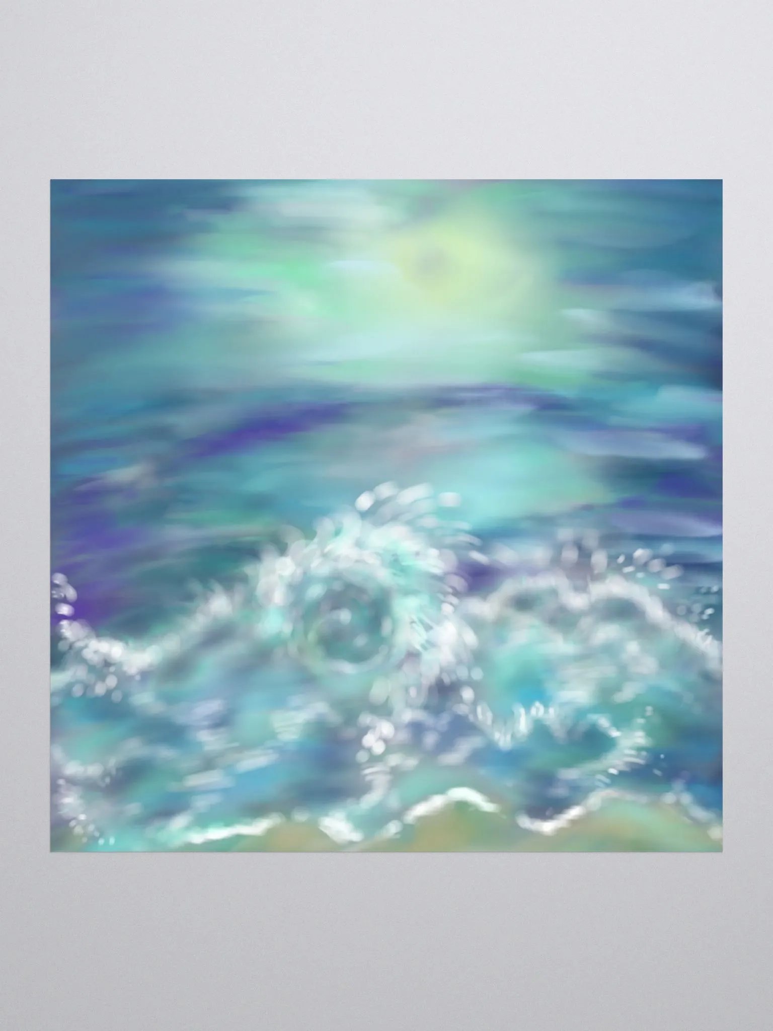 Ocean Wave Sticker product image (1)