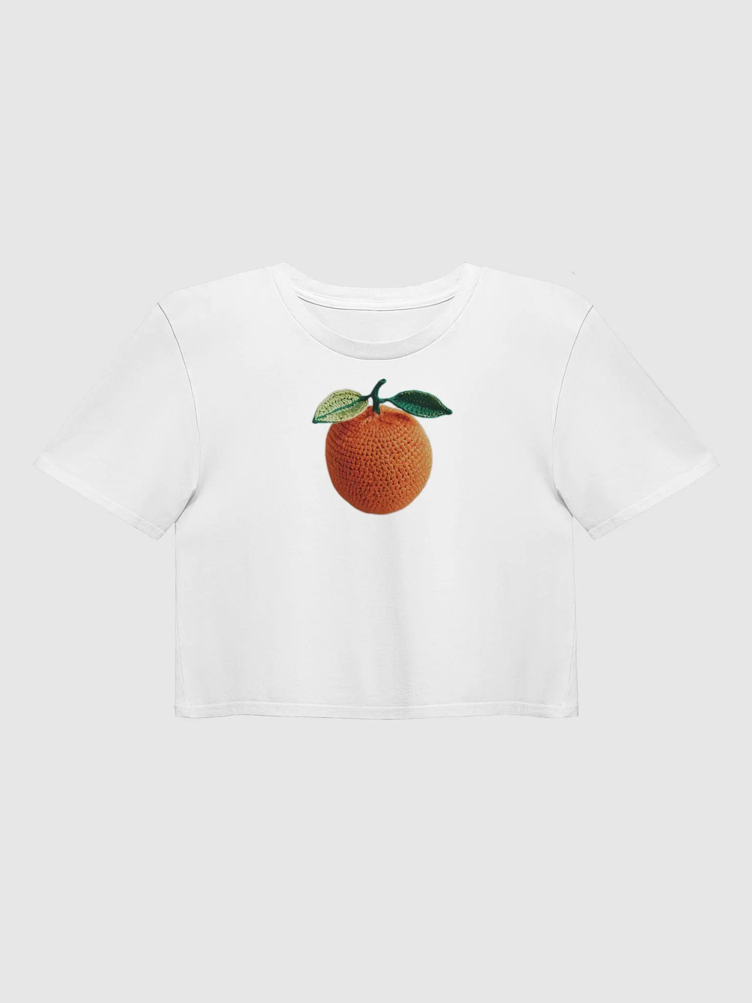 CozyAvocado Women's Premium Orange Crop Top #6 product image (1)