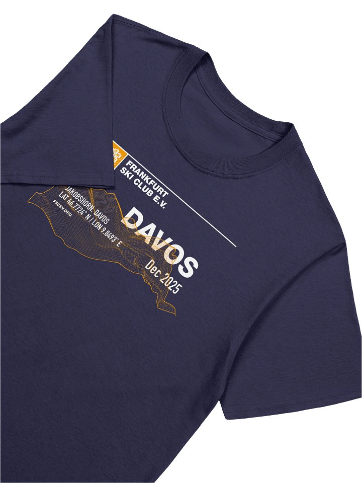 Davos / Jakobshorn Coordinates (front only print) product image (2)