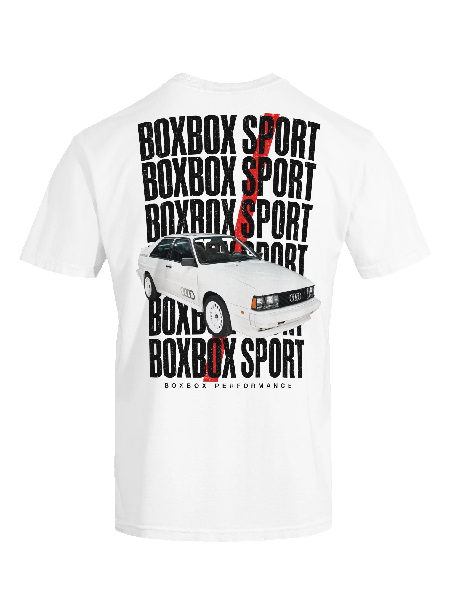 BOXBOX Quattro Sport Tee White product image (11)