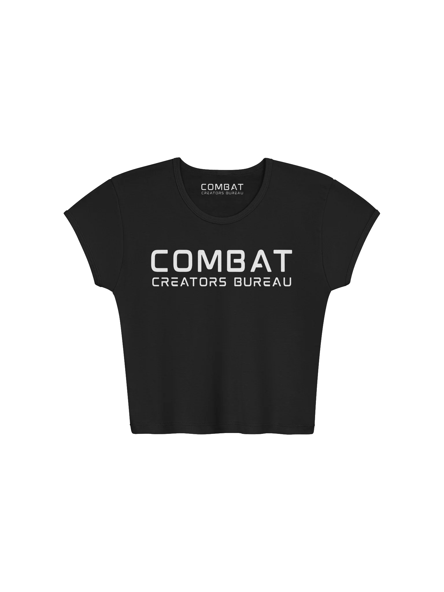 Combat Creators Bureau Logo Baby Tee product image (1)