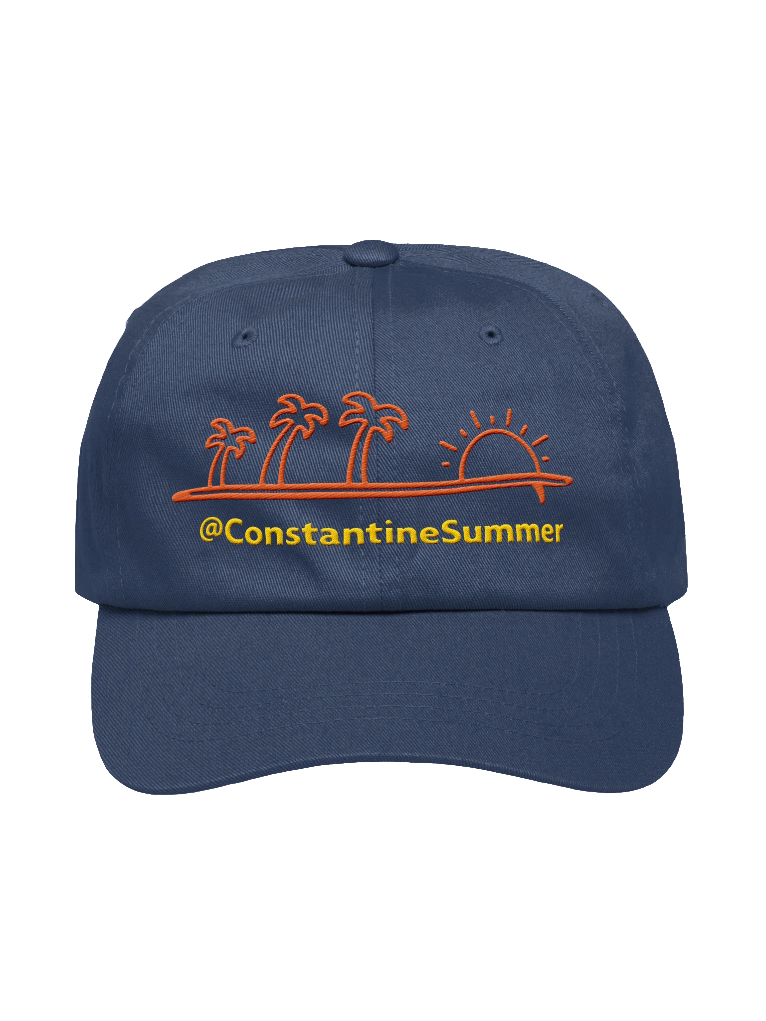 @CONSTANTINESUMMER: CHILL SURF VIBE HAT by Yupoong (navy) product image (1)