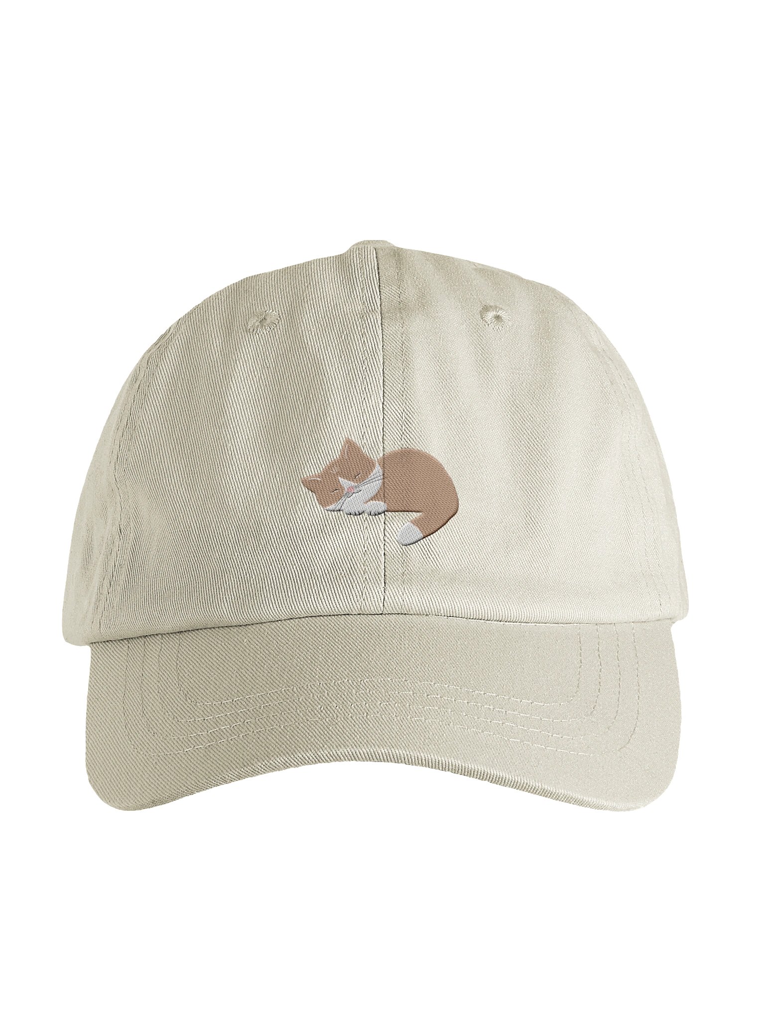 Sleepy Cat Pastel Dad Hat product image (1)